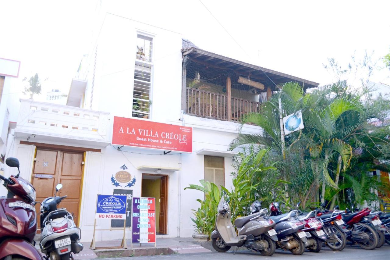 A La Villa Creole Puducherry Zewnętrze zdjęcie